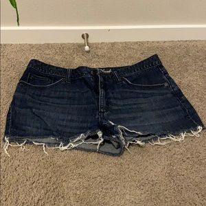 Dark Wash Universal Thread Jean Shorts